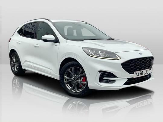 Compare Ford Kuga 2.5 Ecoboost Duratec 14.4Kwh St-line Suv Petro YX70JJL White