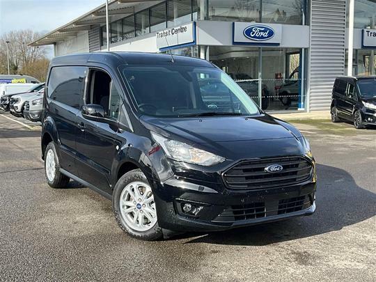 Compare Ford Transit Connect Limited Van L1 1.5 100Ps Sat Nav 3 Seats And More  Black