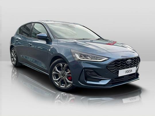 Compare Ford Focus St-line 1.0T Ecoboost Mild Hybrid Mhev 125Ps  Blue