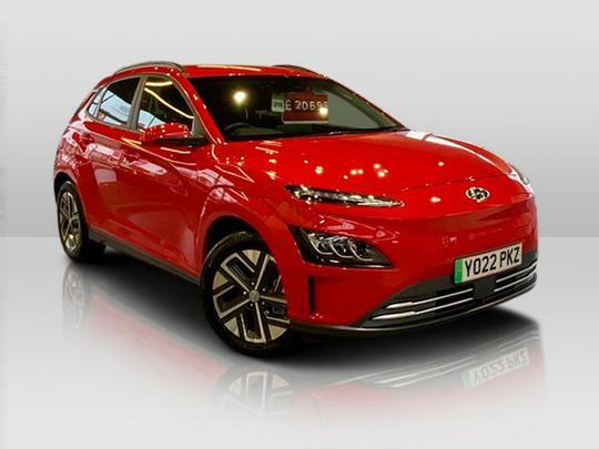 Compare Hyundai Kona 64Kwh Premium Suv 10.5Kw Charge YO22PKZ Red