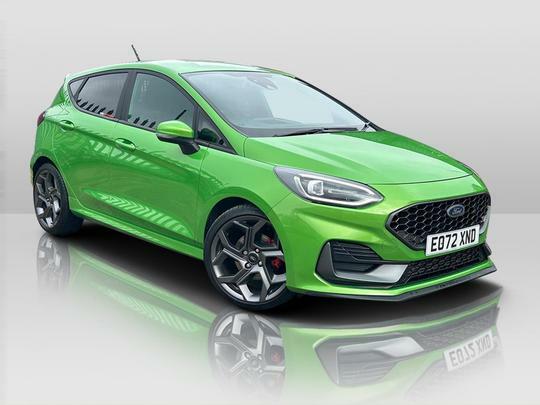 Compare Ford Fiesta 1.5T Ecoboost St-3 Hatchback Eur EO72XND Green