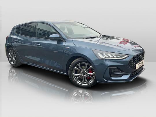 Compare Ford Focus St-line 1.0 Ecoboost 125Ps Mhev  Blue