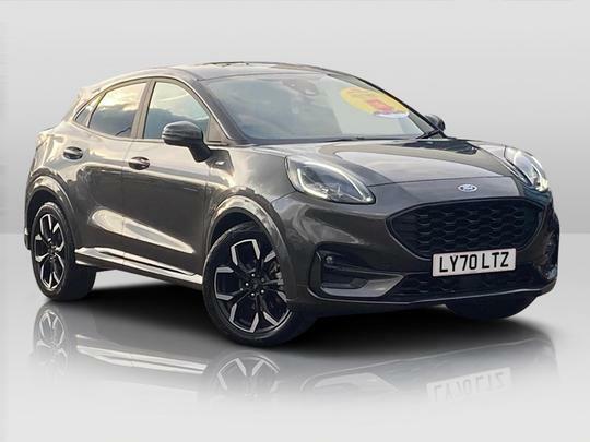 Compare Ford Puma 1.0T Ecoboost St-line X Suv Dct Euro 6 LY70LTZ Grey