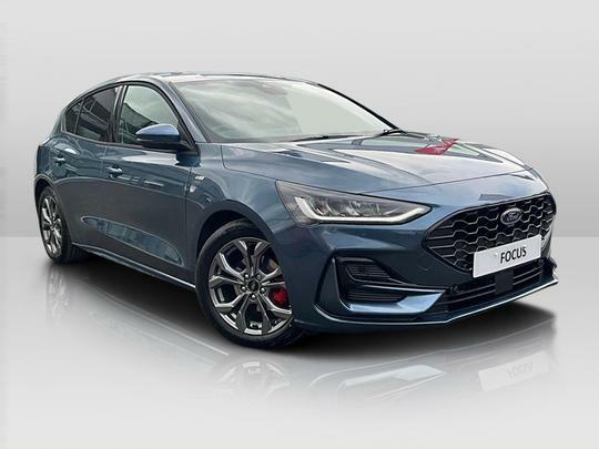 Compare Ford Focus St-line 1.0T Ecoboost Mild Hybrid Mhev 125Ps  Blue