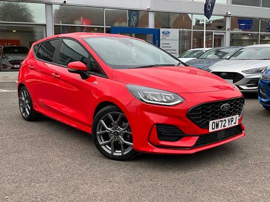 Ford Fiesta 1.0T Ecoboost Mhev St-line Edition Hatchback P Red #1
