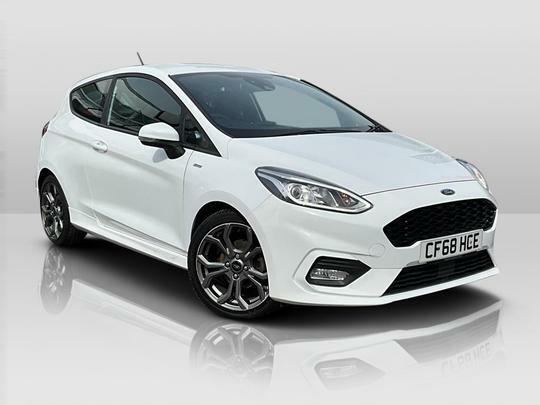 Compare Ford Fiesta St-line 1.0T Ecoboost 100Ps CF68HCE White