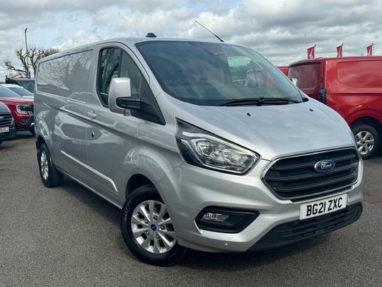 Compare Ford Transit Custom 300 L2 H1 Limited 2.0 Ecoblue 130Ps BG21ZXC Silver