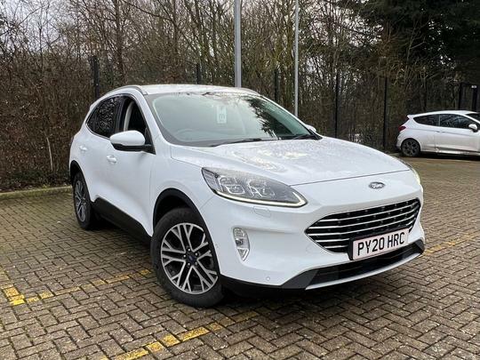 Compare Ford Kuga 1.5T Ecoboost Titanium First Edition Suv Petro PY20HRC White