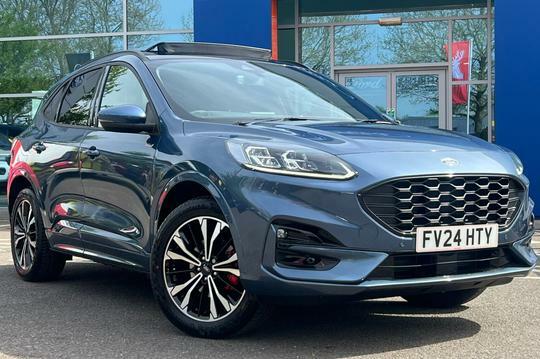 Compare Ford Kuga 2.5 Duratec 14.4Kwh St-line X Edition Suv Petr FV24HTY Blue
