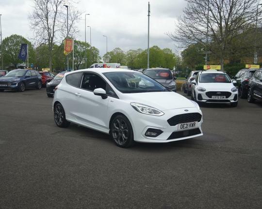 Compare Ford Fiesta St-line Edition 1.0 95Ps Ecoboost OE21KWR White