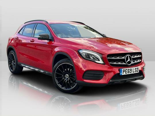Compare Mercedes-Benz GLA Class 1.6 Gla180 Amg Line Edition Suv 7G-dct PE69LSD Red