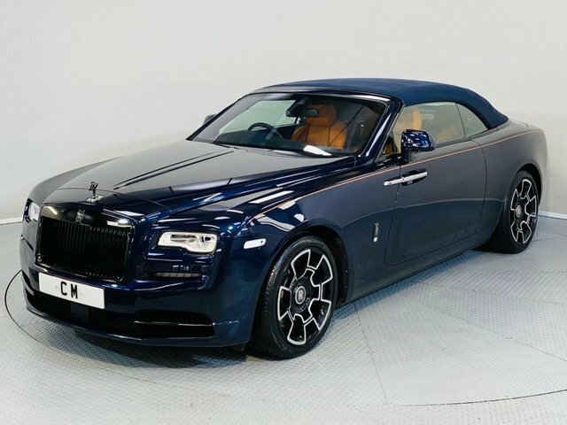 Compare Rolls-Royce Dawn 6.6 V12 Black Badge 592 Bhp JEZ4 Blue