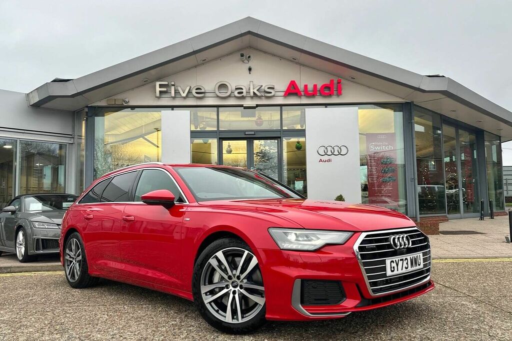 Audi A6 S Line Red #1