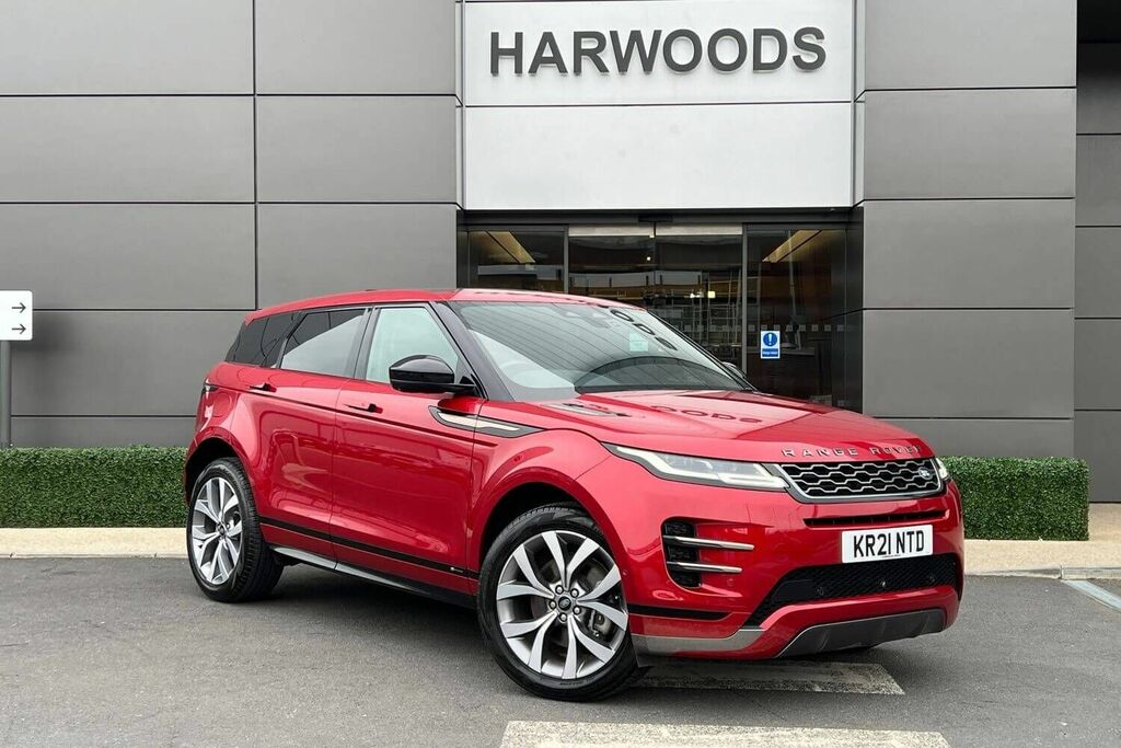 Compare Land Rover Range Rover Evoque R-dynamic Hse KR21NTD Red