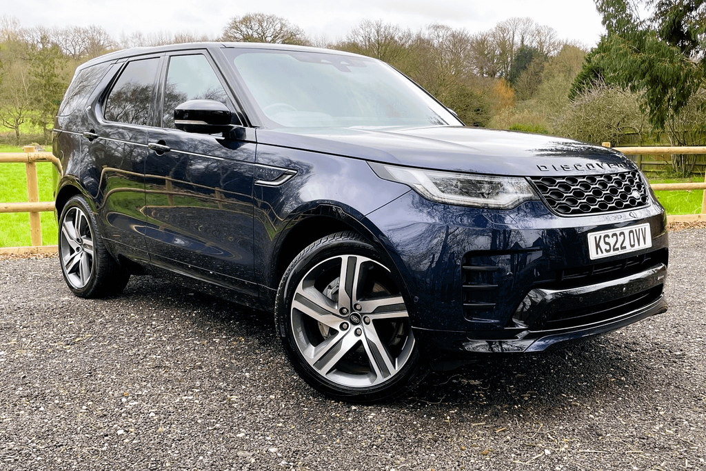 Compare Land Rover Discovery R-dynamic Hse KS22OVV Blue