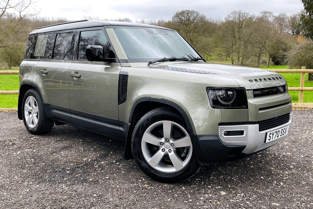 Compare Land Rover Defender First Edition SY70SSV Green