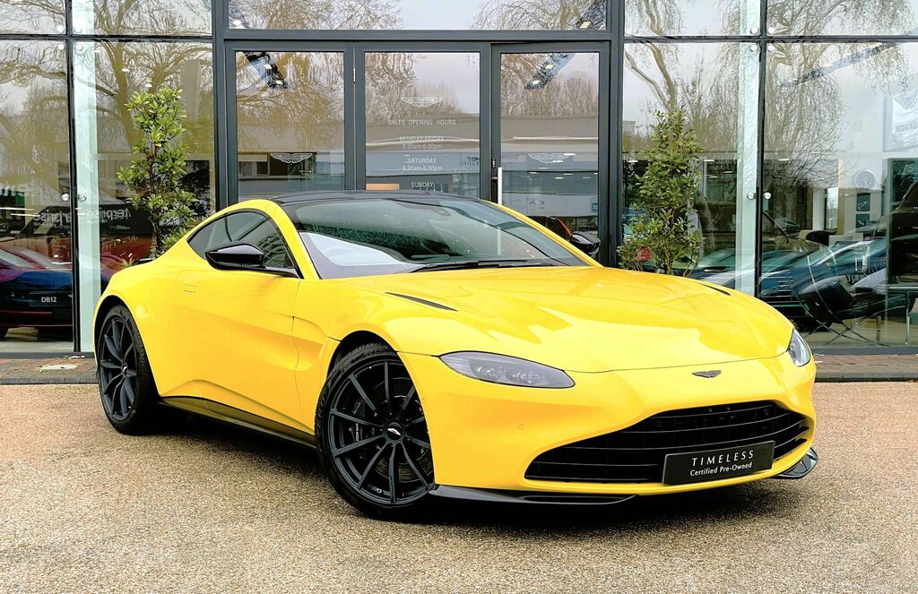 Compare Aston Martin Vantage Vantage V8 HX24XAV Yellow