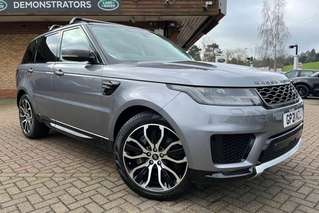 Compare Land Rover Range Rover Sport Hse Silver GP21KZJ Red