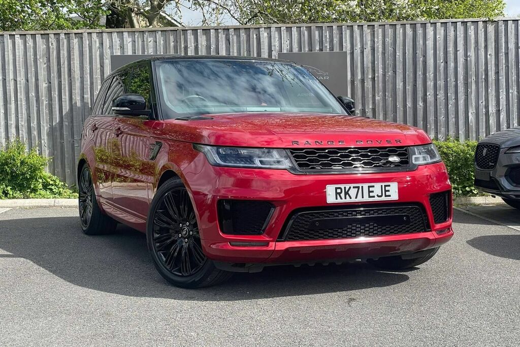 Compare Land Rover Range Rover Sport Autobiography Dynamic RK71EJE Red