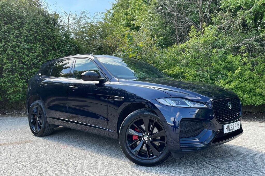 Compare Jaguar F-Pace R-dynamic Se Black HN23FVS Blue