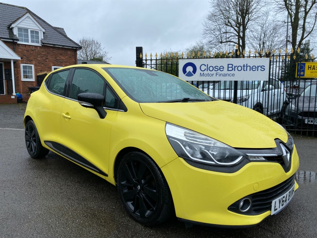Compare Renault Clio 1.5 Dci Eco Dynamique Medianav Hatchback Diese LY64BVM Yellow