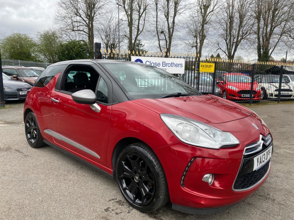 Compare Citroen DS3 1.6 Vti Dstyle Hatchback Euro 5 1 YA13OPY Red