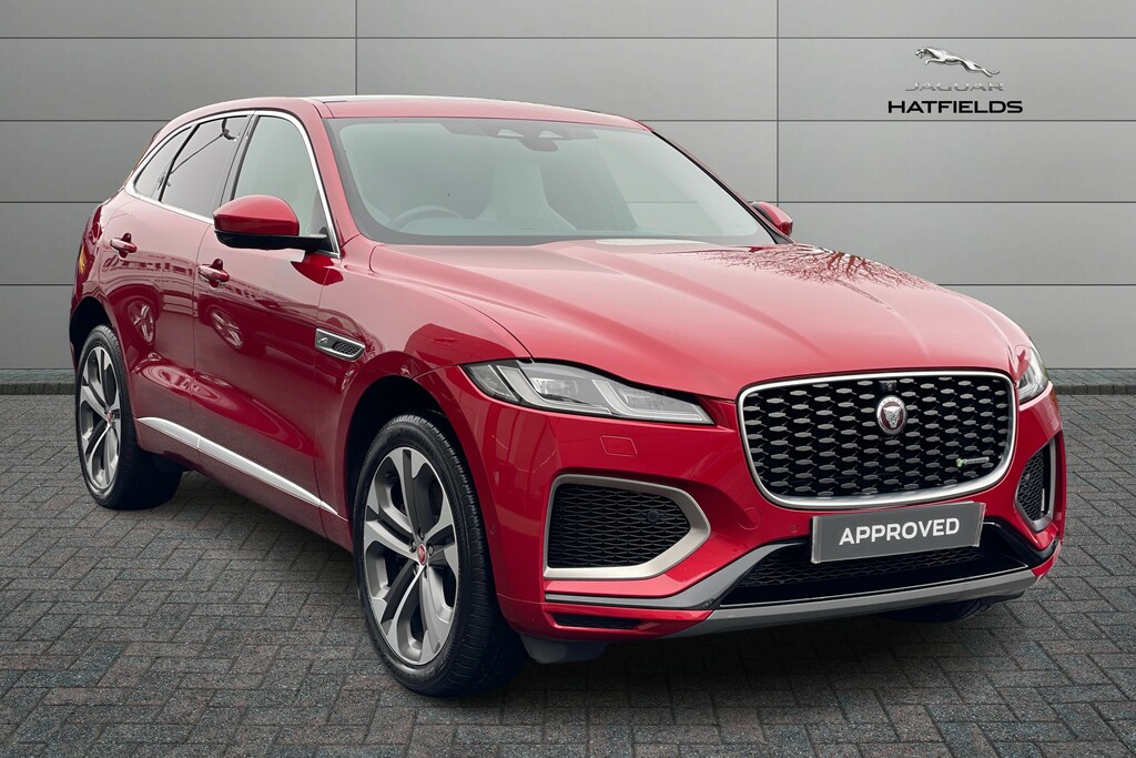 Compare Jaguar F-Pace F-pace R-dynamic Hse Phev Awd EY22WJN Red