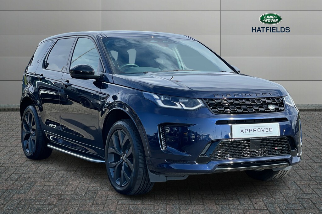 Compare Land Rover Discovery Discovery Sport R-dynamic Se Phev YY72NKH Blue