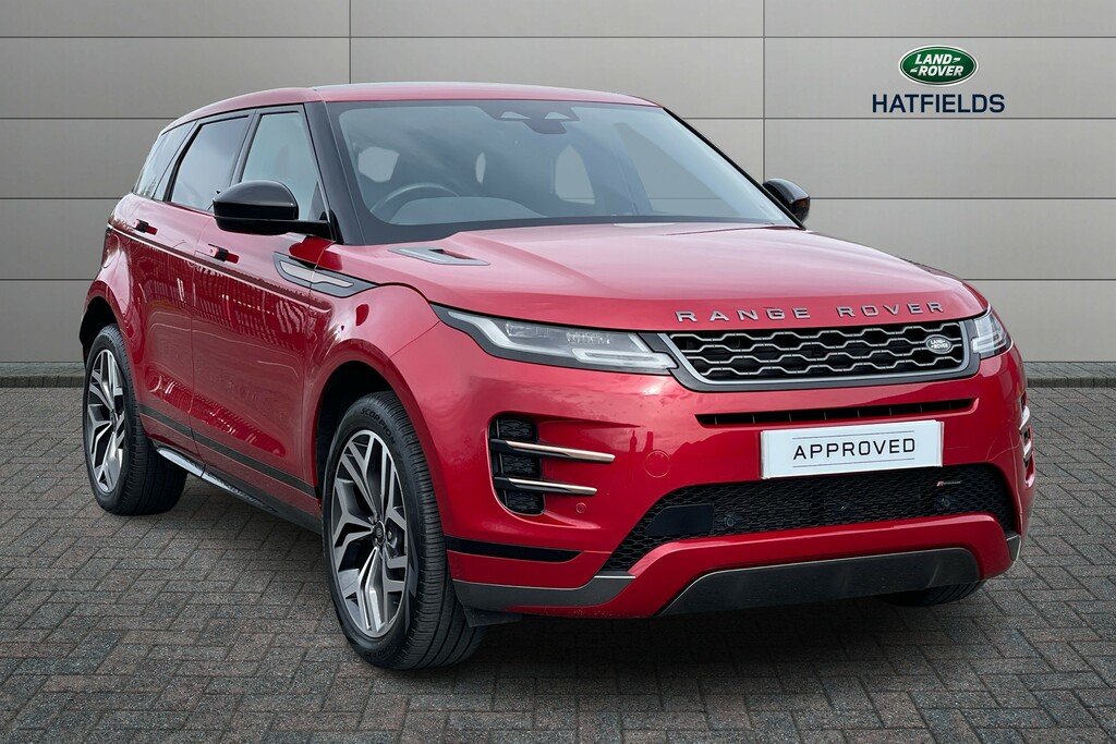 Compare Land Rover Range Rover Evoque Hybrid KN72OWY Red