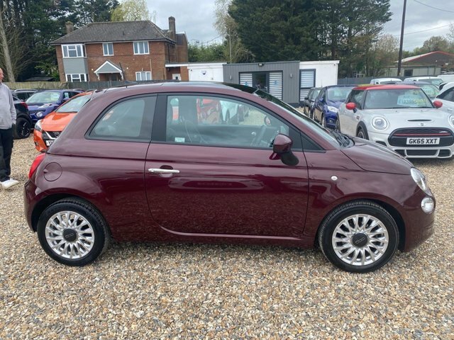 Compare Fiat 500 1.0 Lounge Mhev 69 Bhp WN21UOX Red