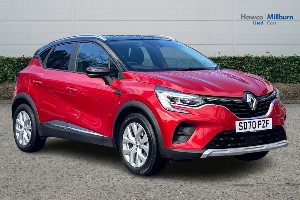 Compare Renault Captur 1.3 Tce 130Ps Iconic SD70PZF Red