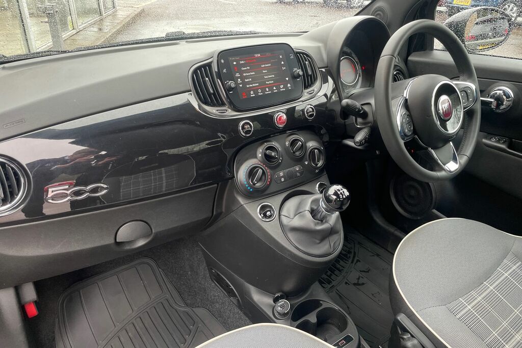Compare Fiat 500 1.2 69Ps Lounge SY70VBB Black