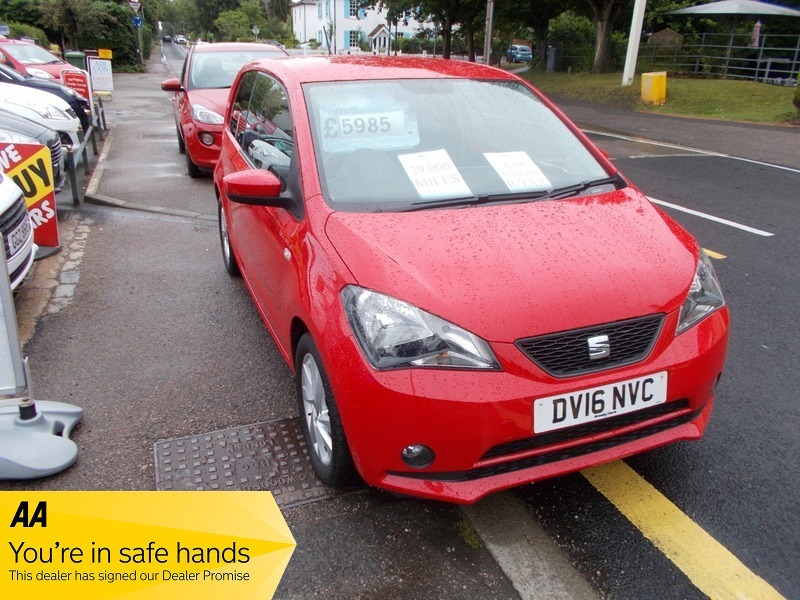 Compare Seat MII Sport 29.000 Miles DV16NVC Red