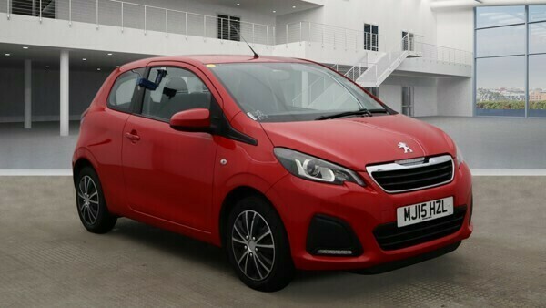 Compare Peugeot 108 Active MJ15HZL Red
