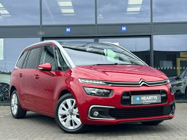Compare Citroen Grand C4 Picasso Bluehdi Flair Ss Eat6 SN18OJO Red