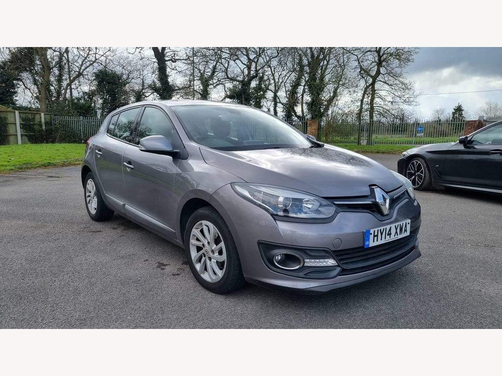 Compare Renault Megane Hatchback 1.5 Dci Energy Dynamique Tomtom Euro 5 HY14XWA Grey