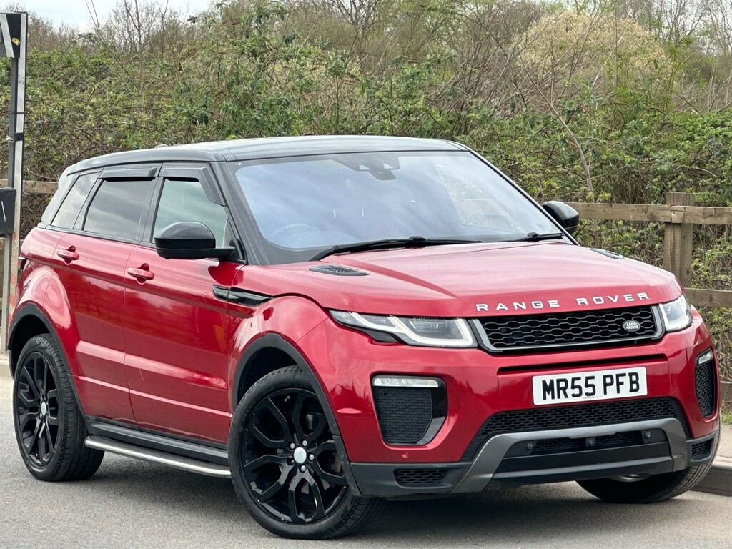 Compare Land Rover Range Rover Evoque Hse Dynamic Lux MR55PFB Red