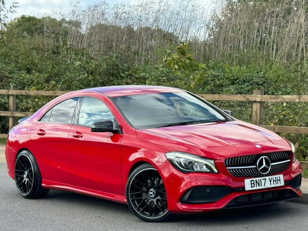 Compare Mercedes-Benz CLA Class Cla 220 D Amg Line BN17YHH Red