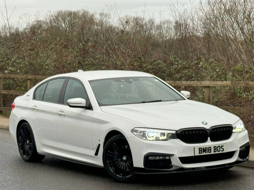 Compare BMW 5 Series 2.0 9.2Kwh M Sport Euro 6 Ss BM18BOS White