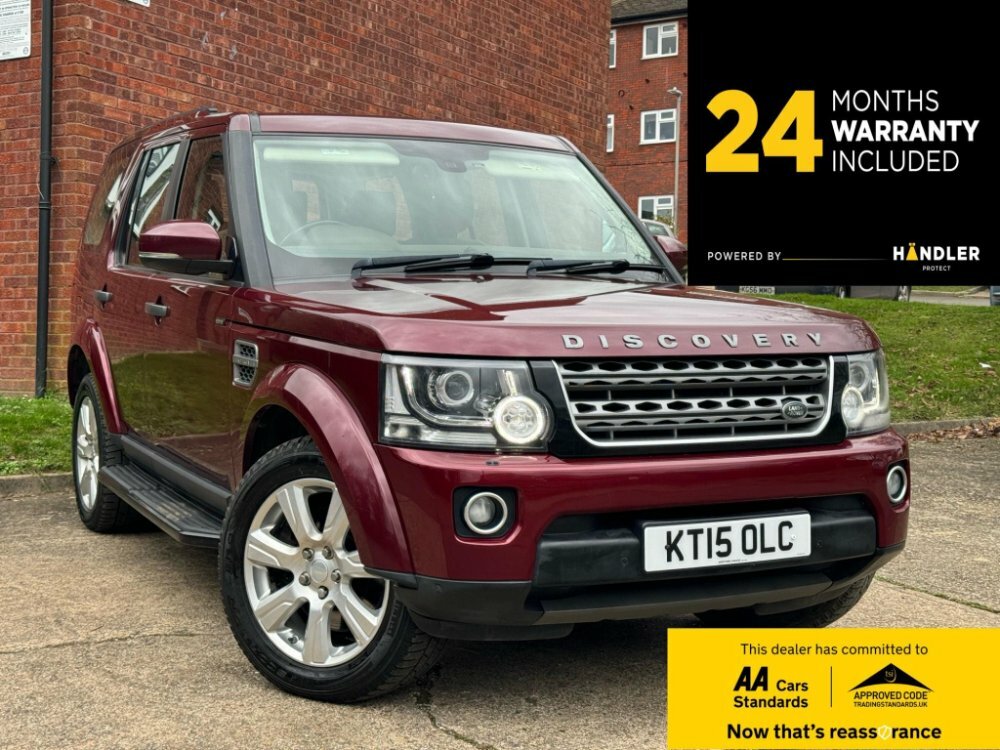 Compare Land Rover Discovery 4 3.0 Sd V6 Se Tech 4Wd Euro 6 Ss KT15OLC Red