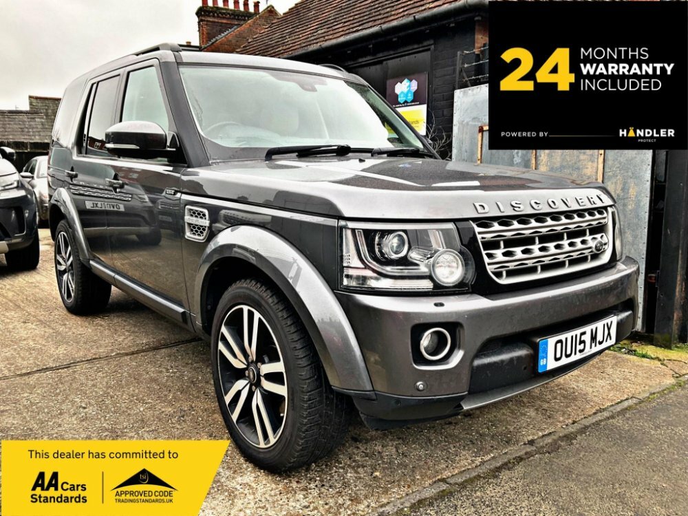 Compare Land Rover Discovery 4 3.0 Sd V6 Hse Luxury 4Wd Euro 5 Ss OU15MJX Grey