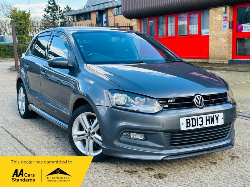 Compare Volkswagen Polo 1.2 Tsi R-line Hatchback BD13HWY Grey