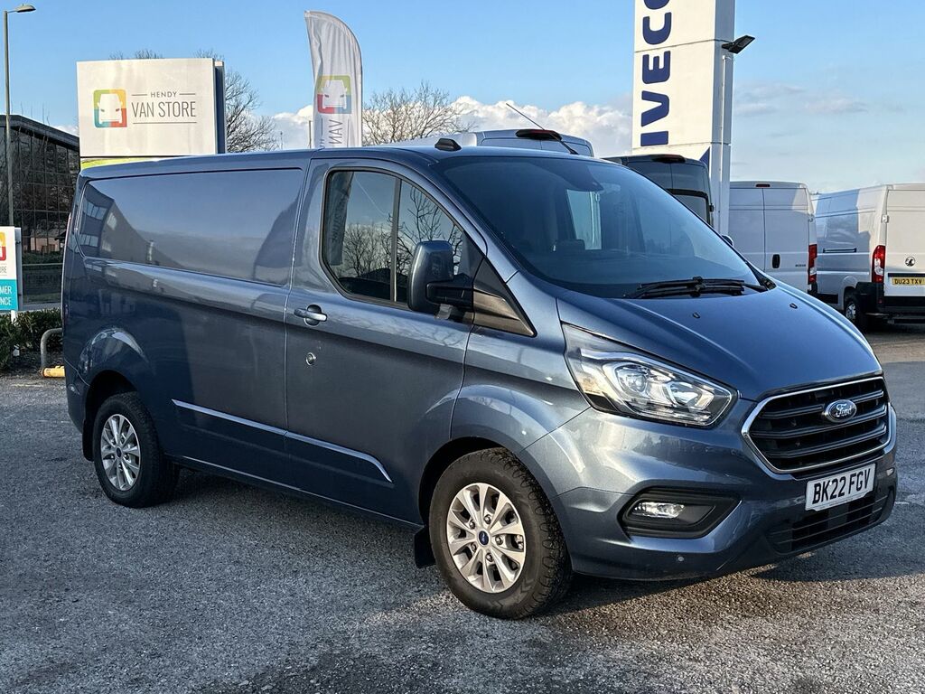 Compare Ford Transit Custom 2.0 Ecoblue 170Ps Low Roof Limited Van BK22FGV Blue