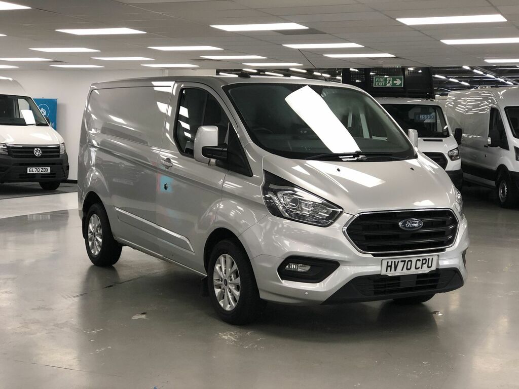 Compare Ford Transit Custom 2.0 Ecoblue 130Ps Low Roof Limited Van HV70CPU Silver