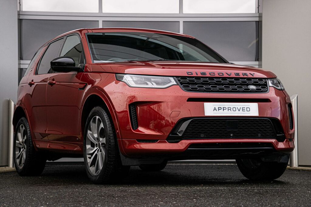 Compare Land Rover Discovery Sport 2.0 D200 R-dynamic Hse KT21XCO Red