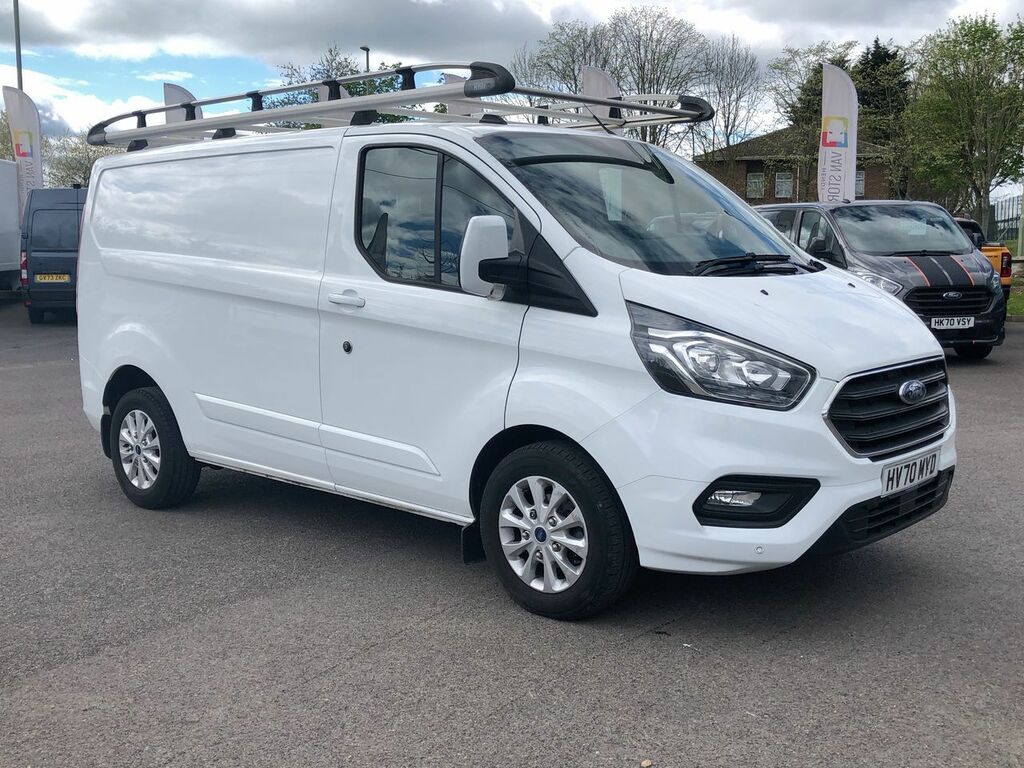 Compare Ford Transit Custom 2.0 Ecoblue 130Ps Low Roof Limited Van HV70MYD White