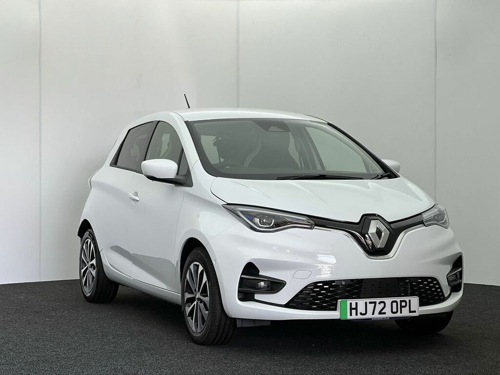 Compare Renault Zoe 100Kw Gt Line R135 50Kwh Rapid Charge HJ72OPL White