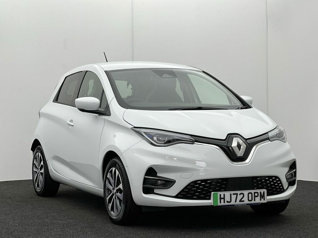 Compare Renault Zoe 100Kw Gt Line R135 50Kwh Rapid Charge HJ72OPM White
