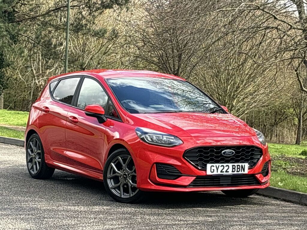 Compare Ford Fiesta 1.0 Ecoboost St-line GY22BBN Red