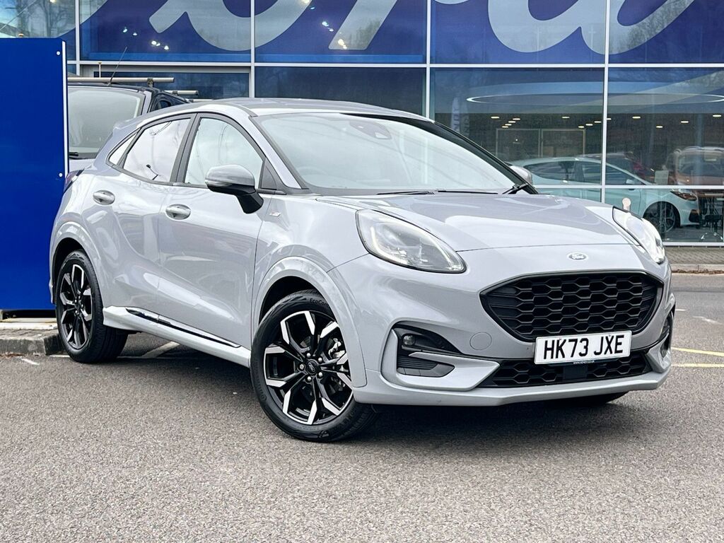 Compare Ford Puma 1.0 Ecoboost Hybrid Mhev St-line X Dct HK73JXE Grey